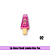 Lip Gloss Picolé Labubu Kiss You - Imagem 3