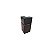 Canto externo PVC 7 cm Preto - Imagem 1