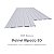 Painel Ripado de PVC 25 cm x 2,70 metros BRANCO - Imagem 2