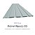 Painel Ripado de PVC 25 cm x 2,70 metros CINZA - Imagem 1