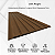 Painel Ripado de PVC 20 cm x 3 metros cor: MOGNO - Imagem 2