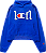 Moletom Azul "1CF1" - Champion x Exclusivist - Imagem 1