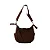 Bolsa Simple Corduroy Marrom Coroa - Imagem 1