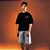 Camiseta Boxy To Create Preto Coroa - Imagem 3