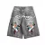 1of1 Ed Hardy "N1RVANA" Jorts Jeans Cinza - Imagem 1