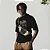 Camiseta Boxy Double Coroa Preto - Imagem 2