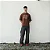 Camiseta Boxy Double Coroa Marrom - Imagem 3