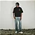 Calça Jeans Baggy Coroa Azul - Imagem 2