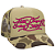 Boné Trucker Fita Corp Camo Logo Dupla - Imagem 1