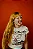 Baby Tee Ed Hardy "Barracuda" White - Imagem 3