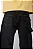 Calça Fildman Jeans "Burnt" Preto/Bege - Imagem 5