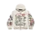 Moletom Zip Up Off White "Fortal" Ed Hardy x Matuê - Imagem 1