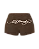Mini Shorts "Ed Hardy 00's" Marrom - Imagem 1