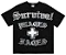 Camiseta Survival x Places + Faces Airbrush Preta - Imagem 1