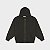 Moletom Washed Zip Preto Coroa - Imagem 1