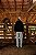 Moletom Washed Zip Preto Coroa - Imagem 4