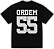 CAMISETA NOVAORDEM 55 (PRETA BRANCA) SURVIVAL - Imagem 2