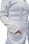 Jaleco Agua Marinha feminino branco, gripir nas mangas e bolsos frontais, com faixa de amarrar na cintura. - Imagem 4