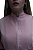 Jaleco Agua Marinha feminino rosa, gripir nas mangas e bolsos frontais, com faixa de amarrar na cintura. - Imagem 2