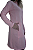 Jaleco Pirita feminino, gola padre, bolso frontais que saem do recorte, modelagem mais slim - Imagem 5