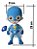 Boneco Super Foca Aventureiros Luccas Neto Aventureiro Azul + Pedra do Poder 27 cm Rosita - Imagem 4