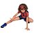 Fantasia Homem Aranha Pop Infantil Curta Original + Máscara - Imagem 2