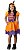 Fantasia Halloween Bruxinha Sarah Infantil Vestido de Bruxa - Imagem 1