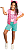 Fantasia Maria Clara Infantil Roupa Original + Tiara Pompom - Imagem 1