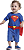 Fantasia Super Homem Bebê Superman + Capa  Oficial Carnaval - Imagem 1