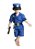 Fantasia Infantil Policial Roupa Festa Menino com Acessórios - Imagem 2