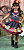 Vestido Festa Junina Infantil Azul Estampado Dança Quadrilha - Imagem 4