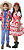 Vestido Noivinha Infantil Quadrilha Festa Junina  tiara Tule - Imagem 3