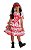 Vestido Noivinha Infantil Quadrilha Festa Junina  tiara Tule - Imagem 1