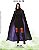 Fantasia Halloween Feminina Bruxa Salém Vestido Luxo c/ Capa - Imagem 3