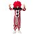 Fantasia Halloween Infantil Palhaço do Mal Assassino Macabro - Imagem 3