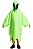 Fantasia Halloween ET Verde Alien Infantil Túnica com Capuz - Imagem 1