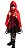 Fantasia Halloween Infantil Chapeuzinho Vermelho Lobinha Mal - Imagem 2
