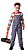 Fantasia Boneco Assassino Halloween Infantil Menino Zumbi - Imagem 1