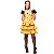 Fantasia Bruxa Adulta Halloween Feminina Vestido Curto Luxo - Imagem 3