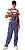 Fantasia Boneco Assassino Halloween Adulto Homem Zumbi Vivo - Imagem 1