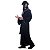 Fantasia Halloween Feiticeiro Adulto Bruxo Mago Masculino - Imagem 2