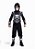 Fantasia Halloween Ninja Caveira Infantil Roupa com Máscara - Imagem 2