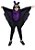 Fantasia Halloween Morcego infantil Menino Morceguinho Luxo - Imagem 2