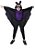 Fantasia Halloween Morcego infantil Menino Morceguinho Luxo - Imagem 1