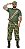 Fantasia Soldado Camuflado Militar Exército Masculino Adulto - Imagem 1