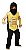 Fantasia Ninja Infantil Carnaval Halloween Mortal Kombat - Imagem 1