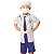 Fantasia Carnaval Menino Médico Infantil com Máscara e Touca - Imagem 2