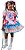 Vestido Infantil Junino Stitch Rosa e Azul Festa de São João - Imagem 1