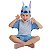Fantasia Stitch Infantil Original Disney Macacão com Capuz - Imagem 5