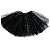 Saia Tule Preta Halloween Carnaval Fantasia 40cm c/ Glitter - Imagem 2